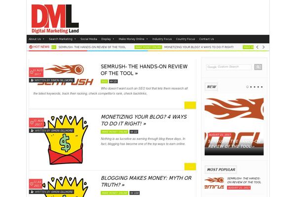 Newgen theme site design template sample