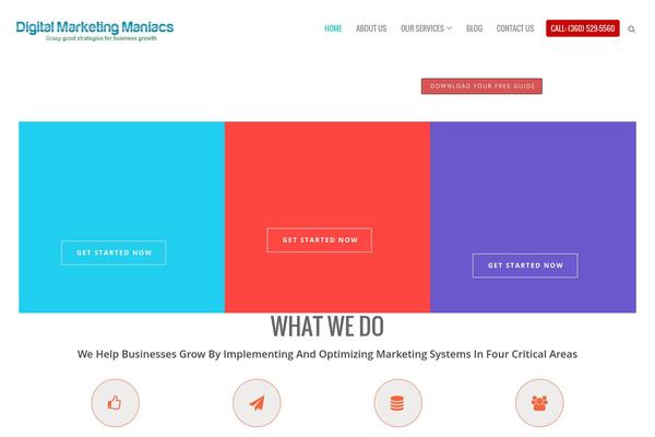 Centric Pro theme site design template sample