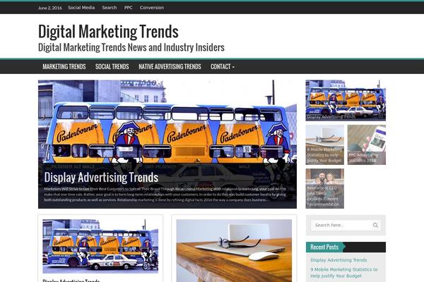 digitalmarketingtrends.net site used WP FanZone