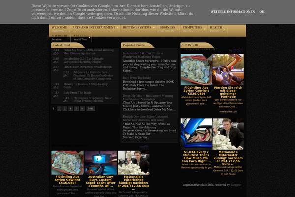 Profits Theme theme site design template sample