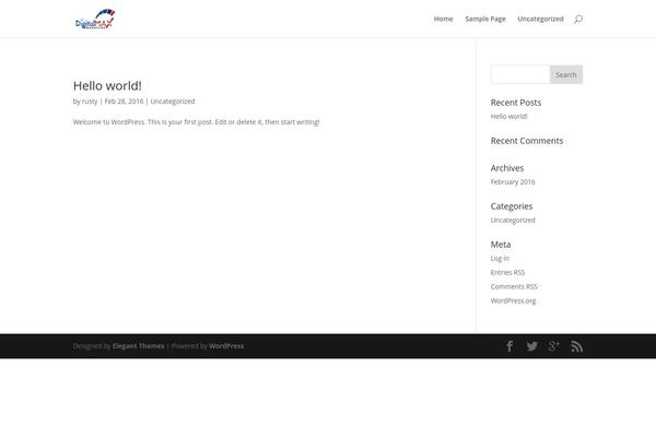 Quasar theme site design template sample