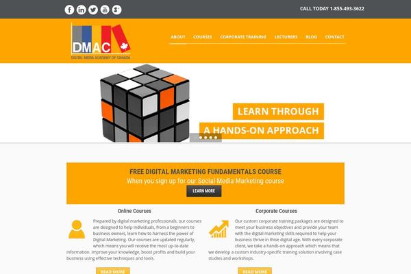 Maxima v1.02 theme site design template sample