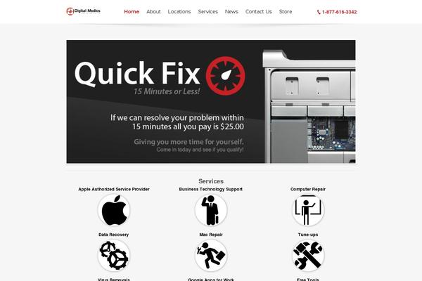 digitalmedics.com site used Markedelic