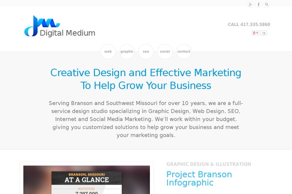 Dm theme site design template sample