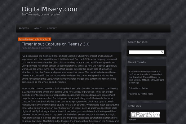 Parament theme site design template sample