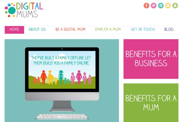 digitalmums.org site used Voolium
