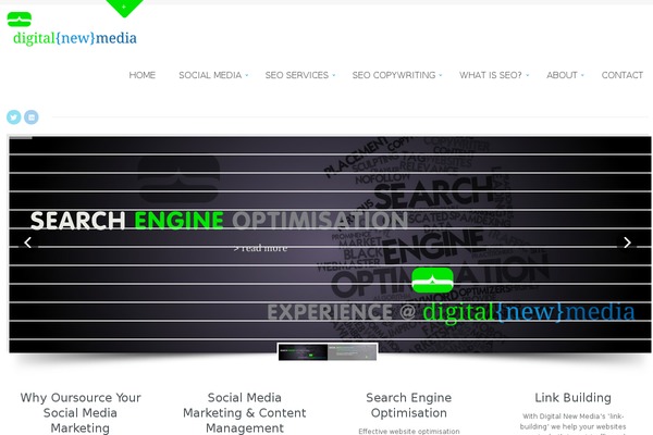 Maestro theme site design template sample