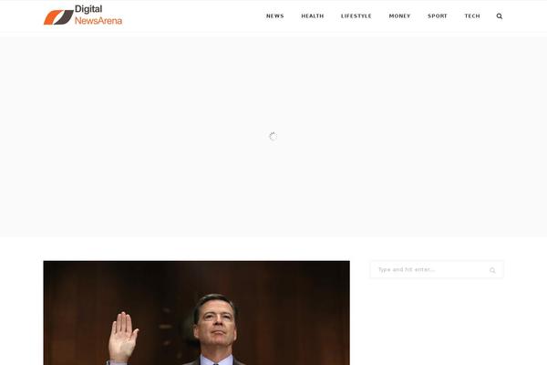 CoverNews theme site design template sample