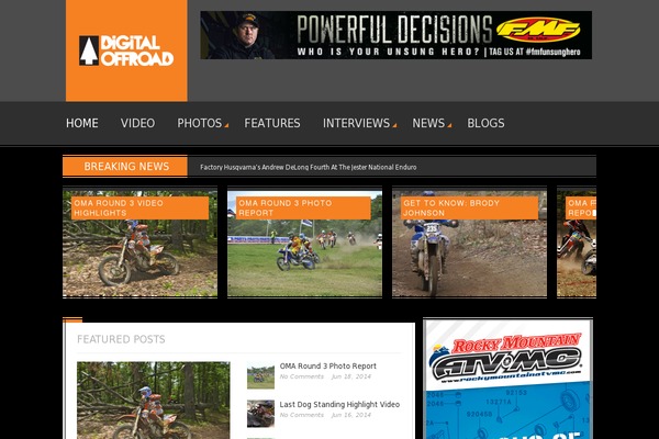 CrossRoad theme site design template sample
