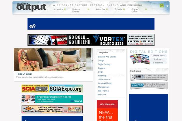 Truemag theme site design template sample