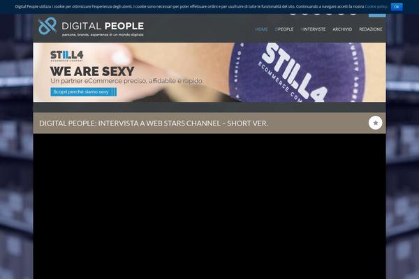 Pravda theme site design template sample