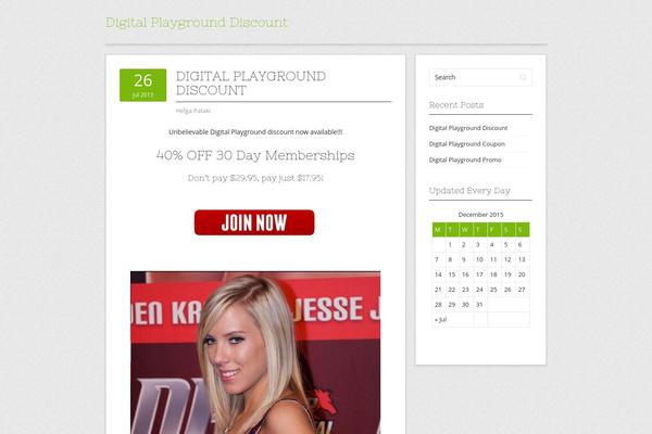 Contango theme site design template sample
