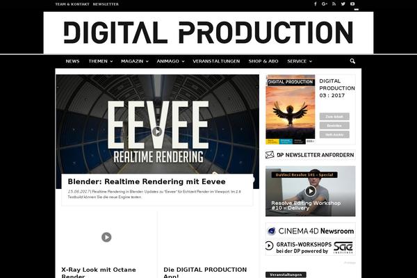 Newsmag Child theme site design template sample