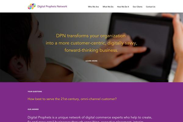 TIMBER theme site design template sample