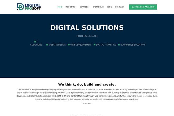 digitalprosoft.com site used Wp-seomarkt