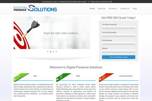 Site using Testimonials Widget plugin