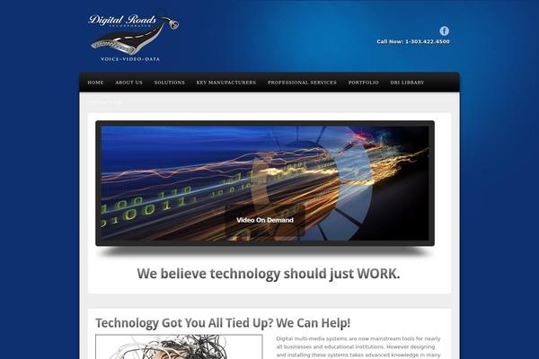 Alyeska theme site design template sample