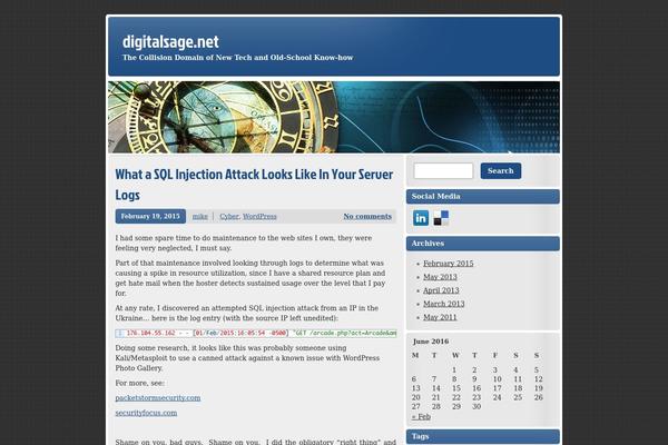 Site using Cimy Header Image Rotator plugin
