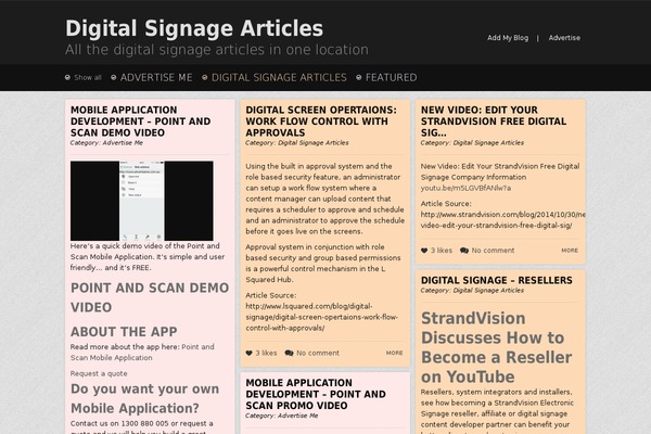 Site using WP-o-Matic plugin