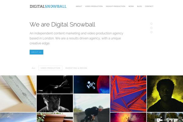 GridStack theme site design template sample