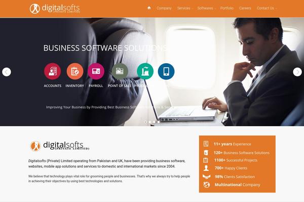 Salbii theme site design template sample