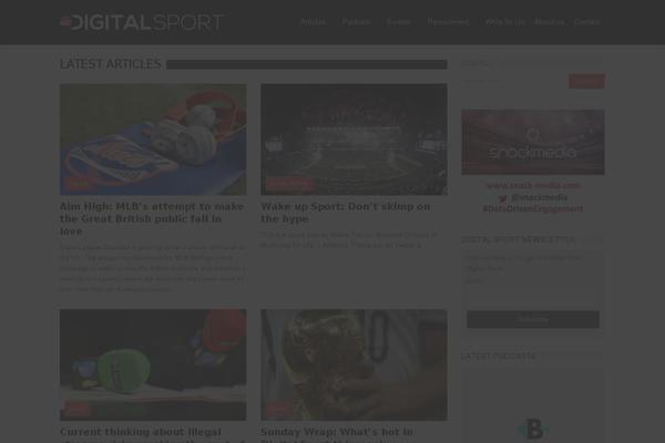 TrendyBlog theme site design template sample