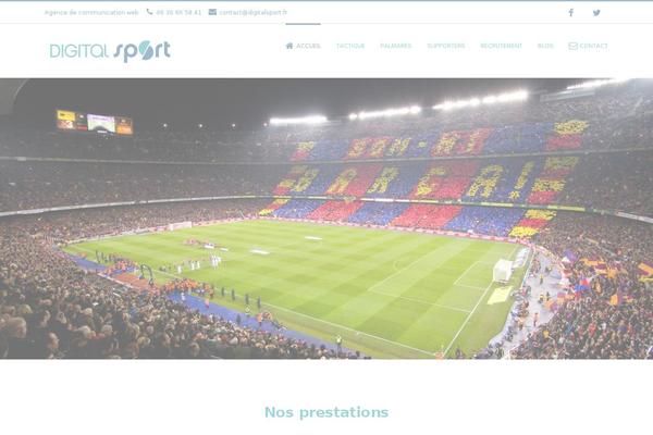 digitalsport.fr site used Splendid