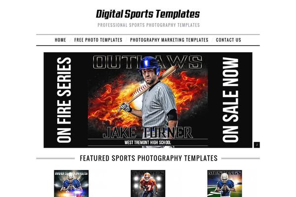 Simplemag theme site design template sample