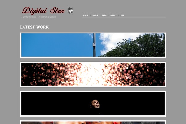 Workaholic theme site design template sample
