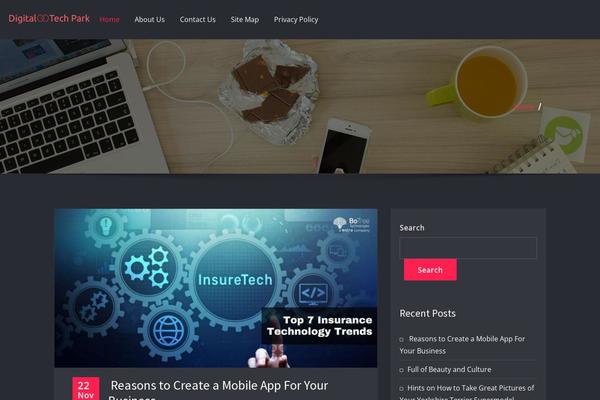 Aasta theme site design template sample