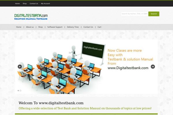 Book Store theme site design template sample