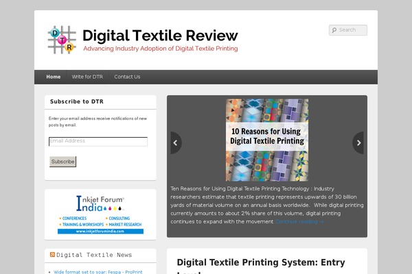Site using WP News Bulletin plugin
