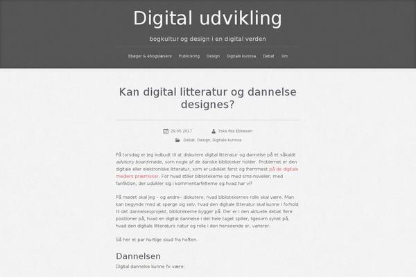 digitaludvikling.dk site used The Erudite