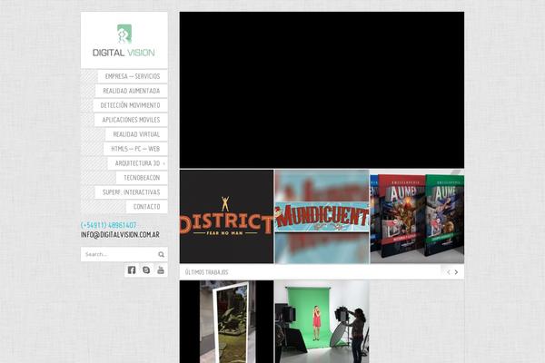 Showycase theme site design template sample