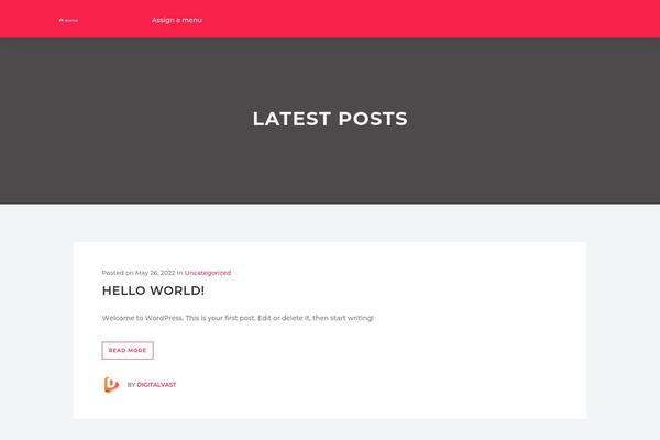Invictus theme site design template sample