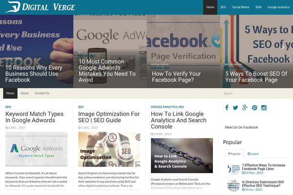 Thrive theme site design template sample