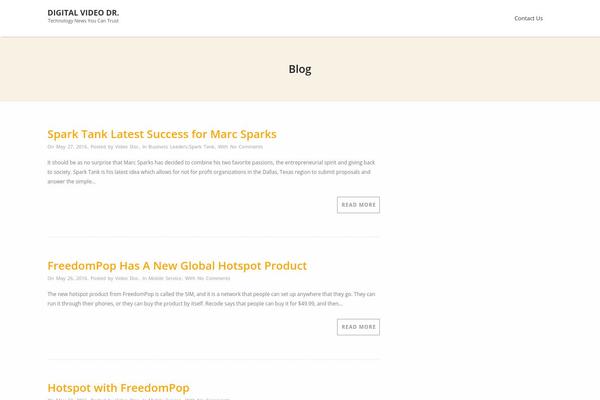 Advertica Lite theme site design template sample