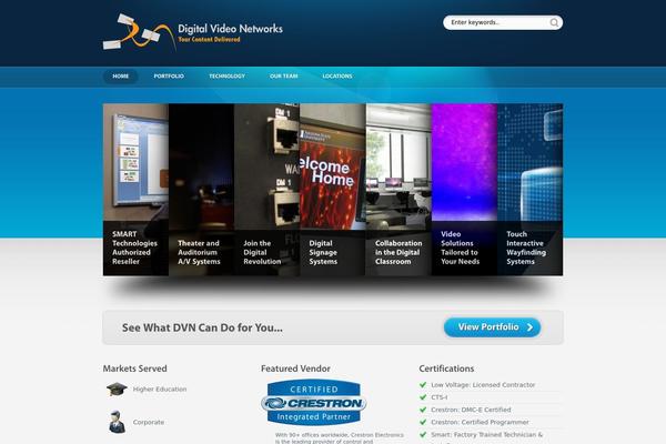 ShowTime theme site design template sample