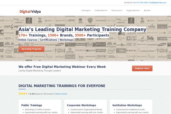 WP Testimonials with rotator widget website example screenshot