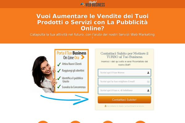 Honma theme site design template sample