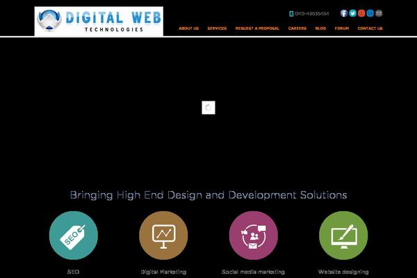 Sirens theme site design template sample