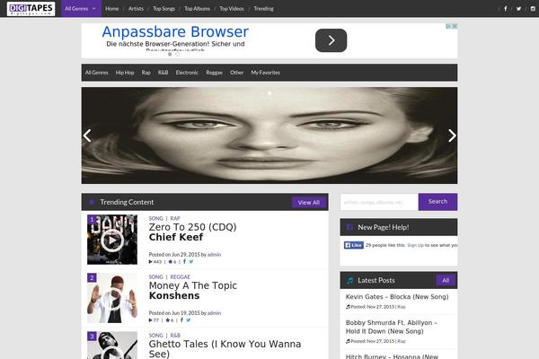 digitapes.com site used Audiopiff