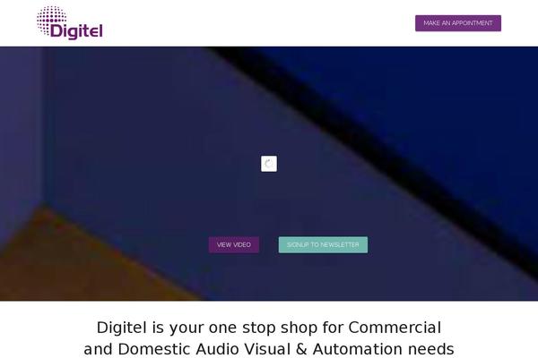 Zephyr theme site design template sample