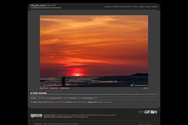 Grain theme site design template sample
