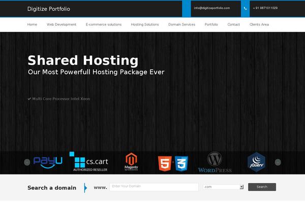 Site using WP Twitter widget by rYokiNG plugin