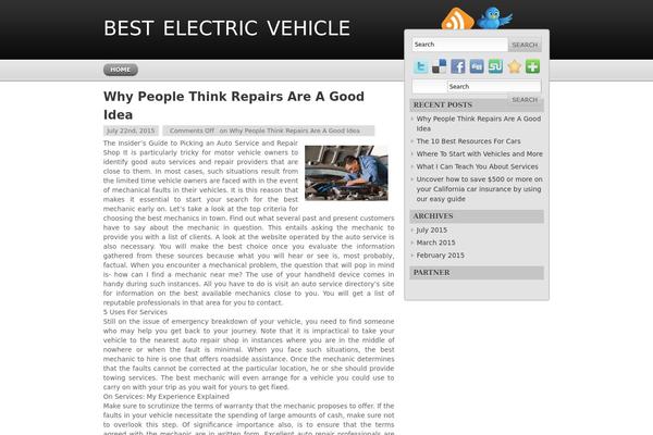 Modernstyle theme site design template sample