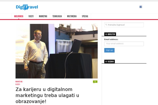 Newsroom14 theme site design template sample