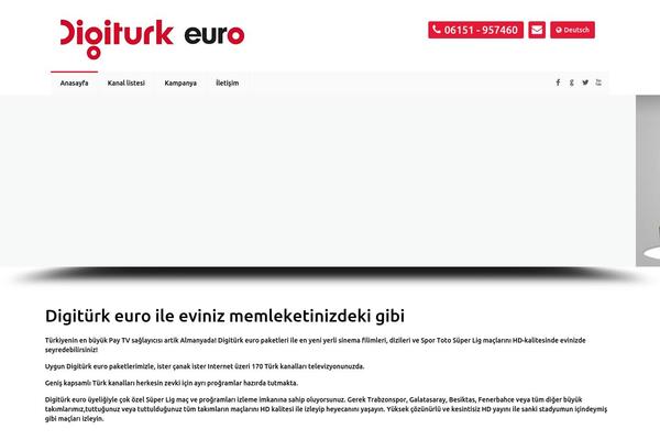 Falco theme site design template sample