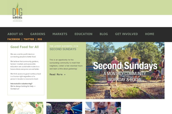 Site using Responsive Full Width Background Slider plugin