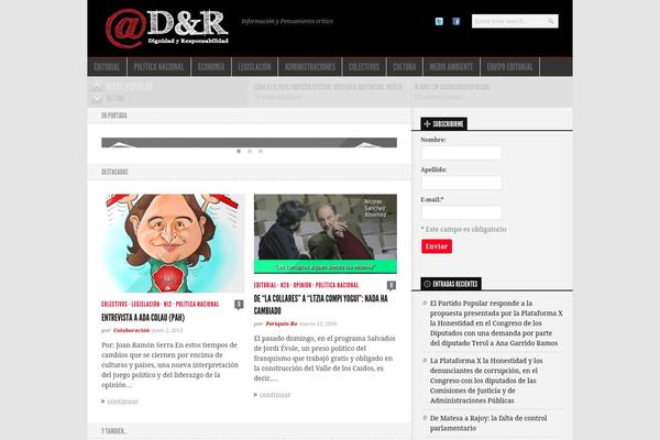 Newsroom v1.3 theme site design template sample